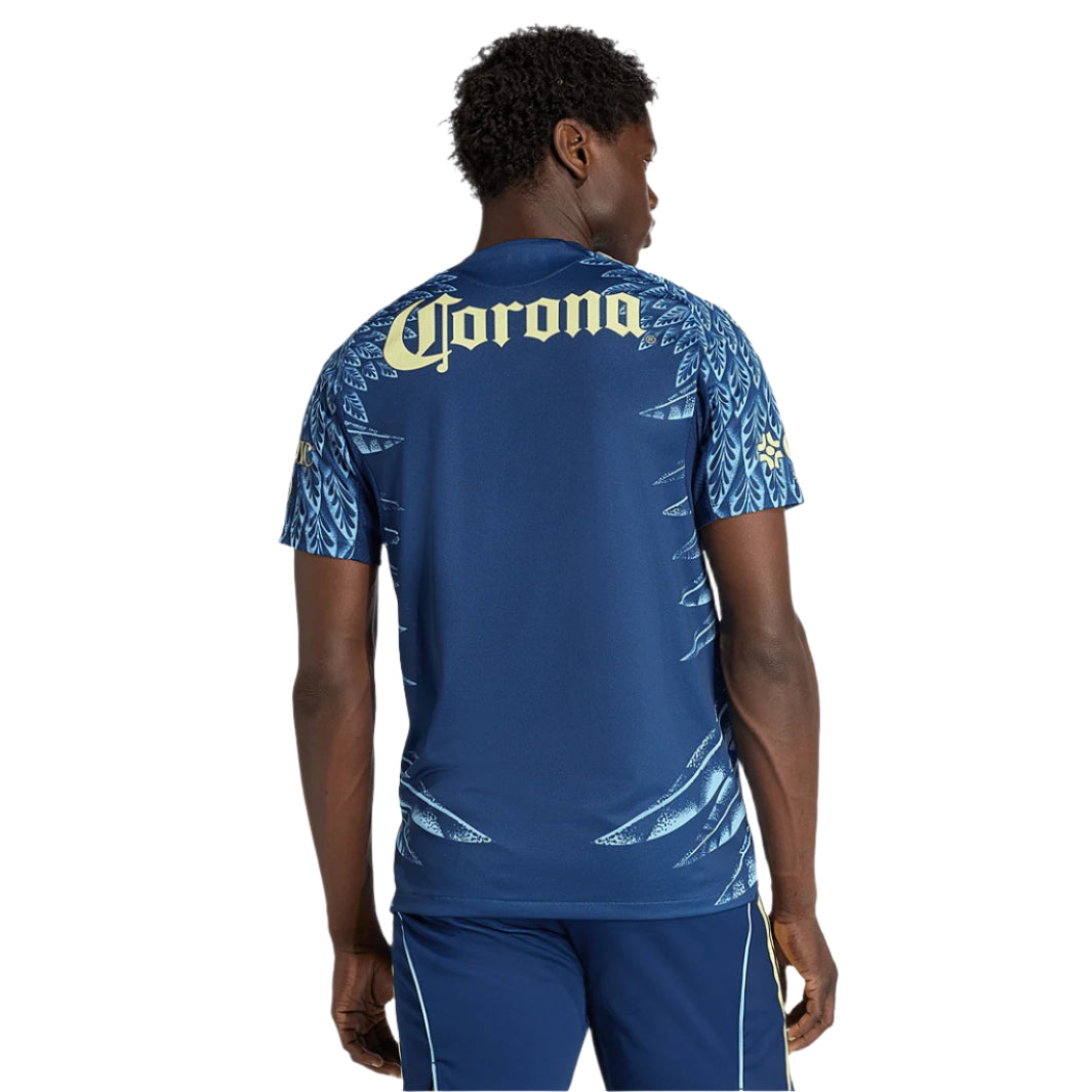 adidas R. Aguirre Men's Club América 25/26 Authentic Away Jersey (Blue)