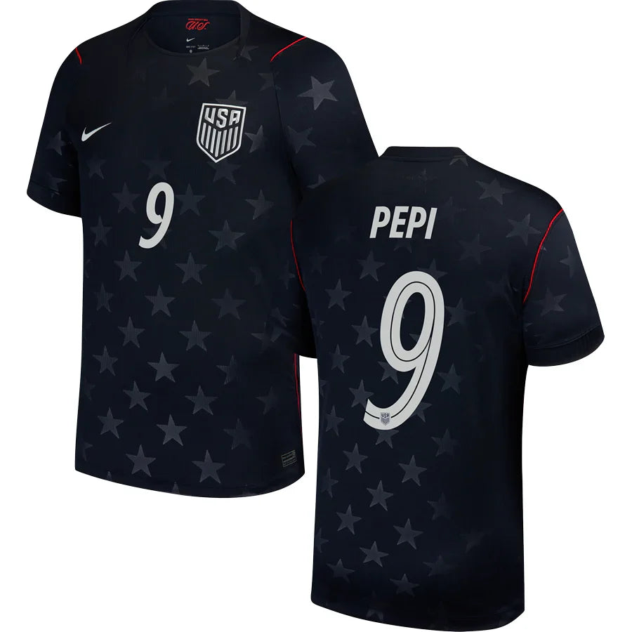 Men’s #9 Ricardo Pepi 2026 World Cup Jersey