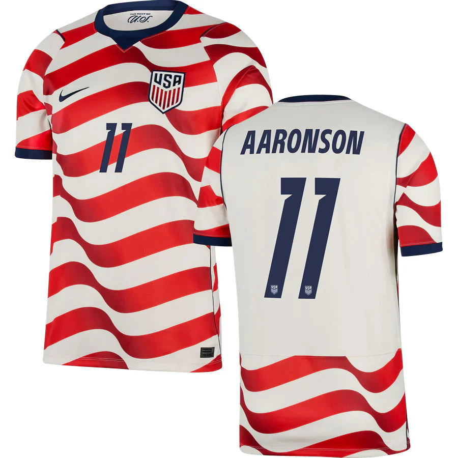 Men’s #11 Brenden Aaronson 2026 World Cup Jersey