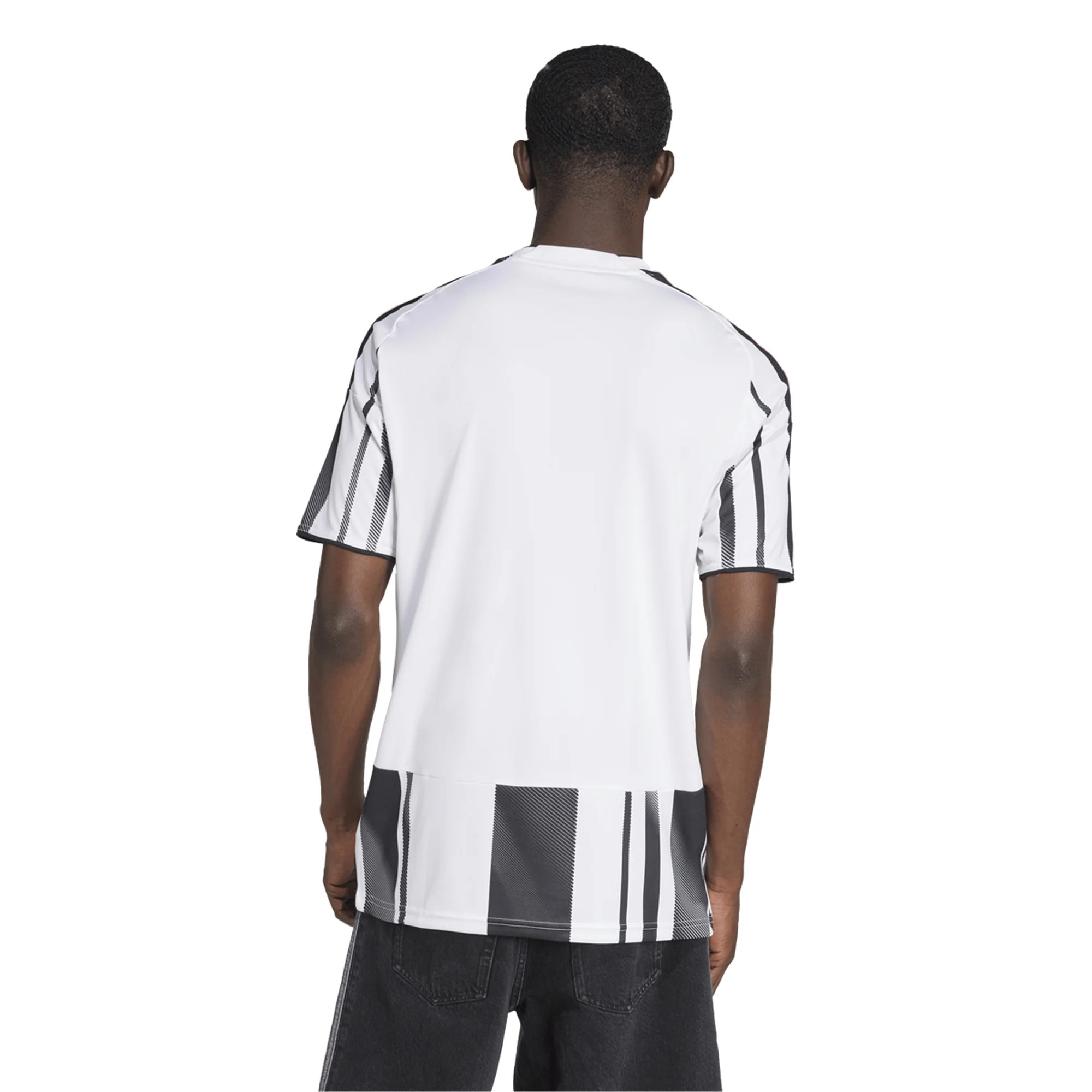 adidas Juventus Joao Mario Home Jersey w/ Champions League Patches 25/26 (White/Black/Pink)