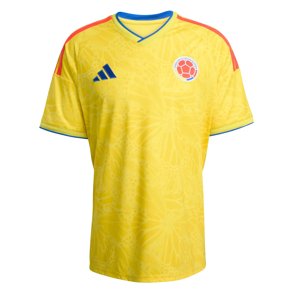 adidas Men's Rios Colombia 2026 Home Jersey (Impact Yellow)