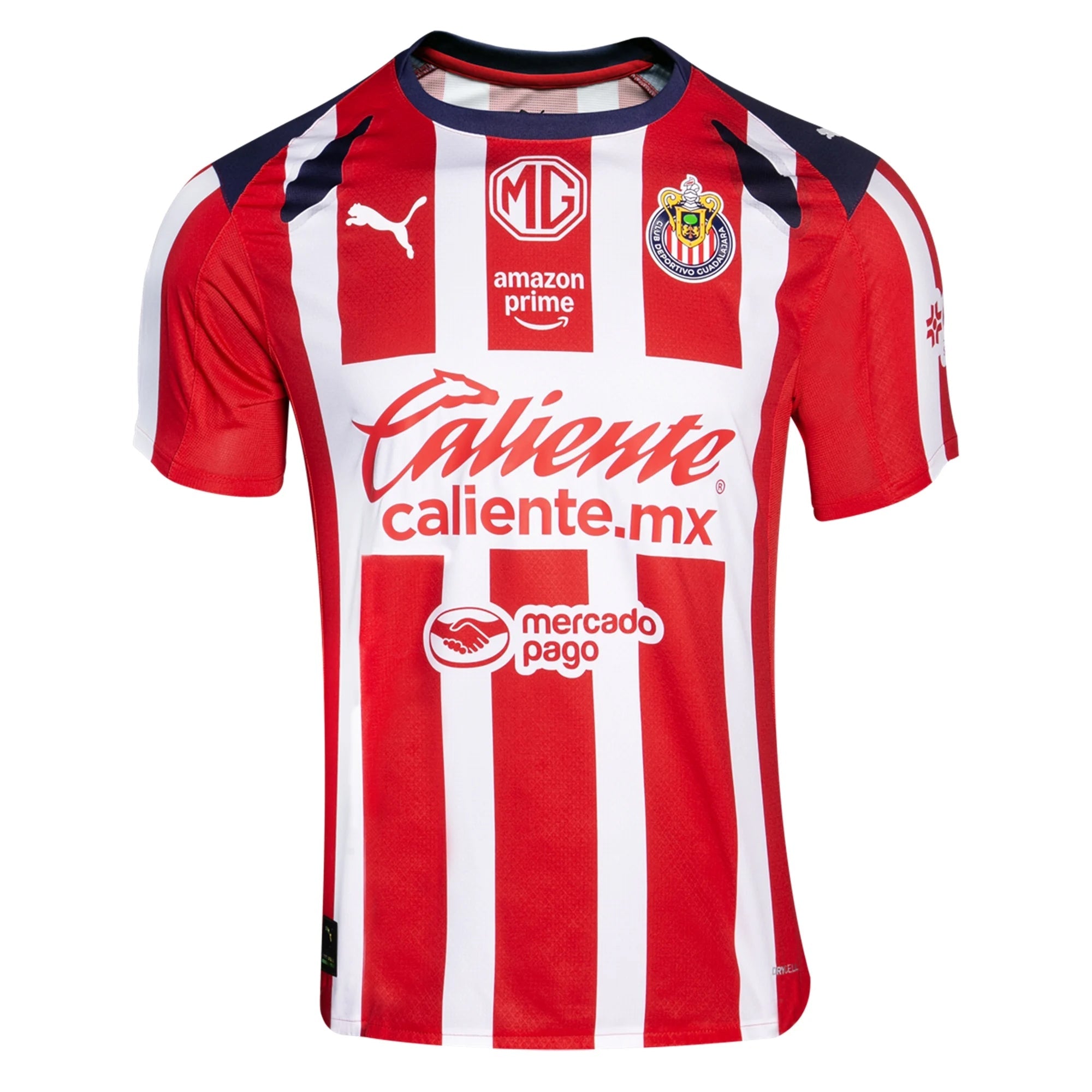 Puma Men's Chivas De Guadalajara Home Jersey 25/26 (Puma Red/White)