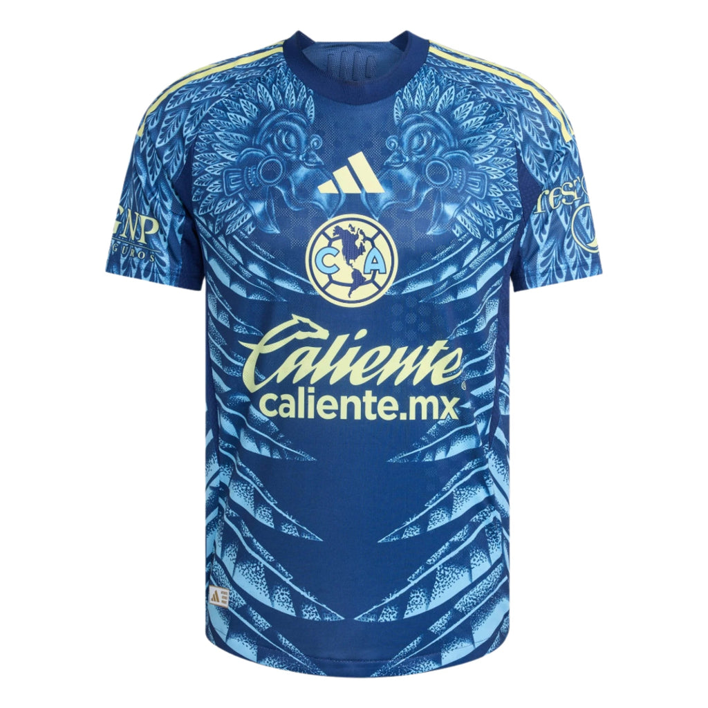 adidas B. Rodriguez Men's Club América 25/26 Authentic Away Jersey (Blue)