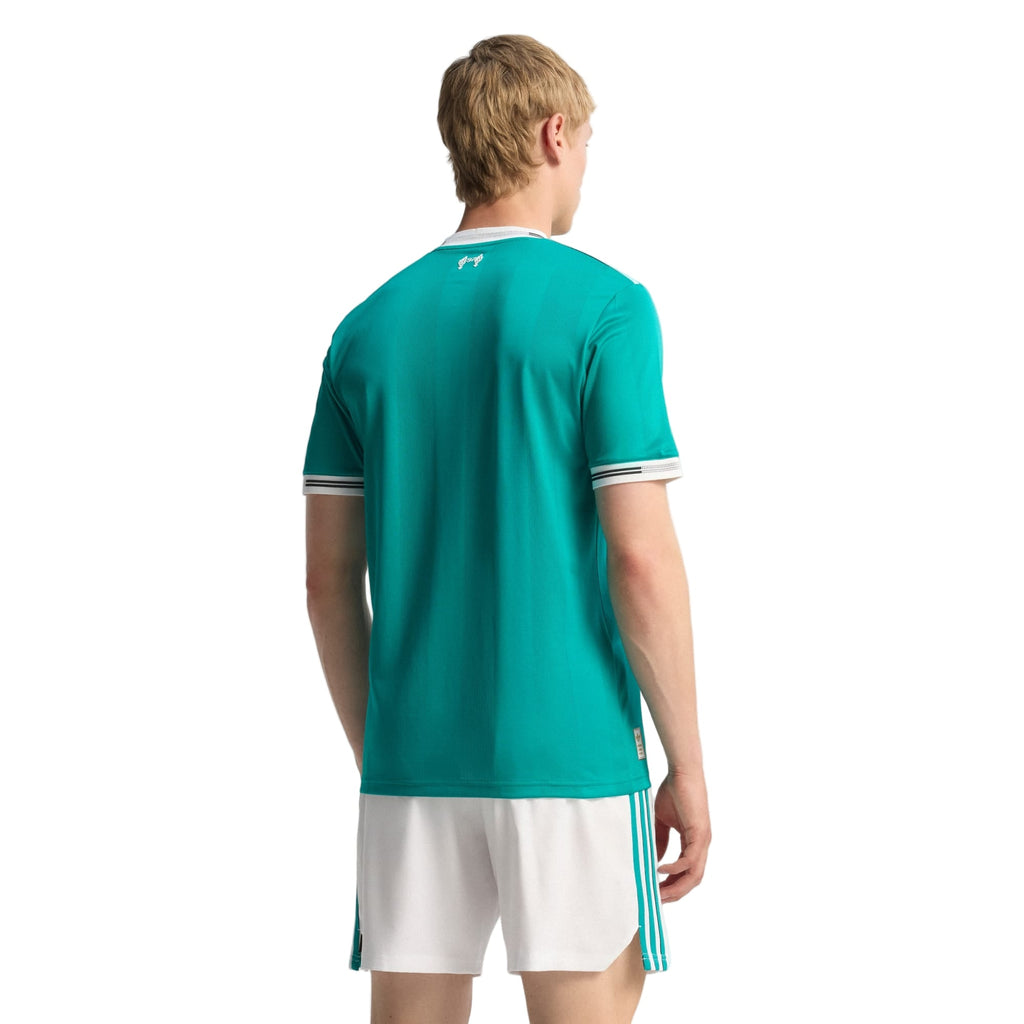 adidas Liverpool FC Authentic Curtis Jones Third Jersey w/ EPL + No Room For Racism Patches 25/26 (Sea Green)