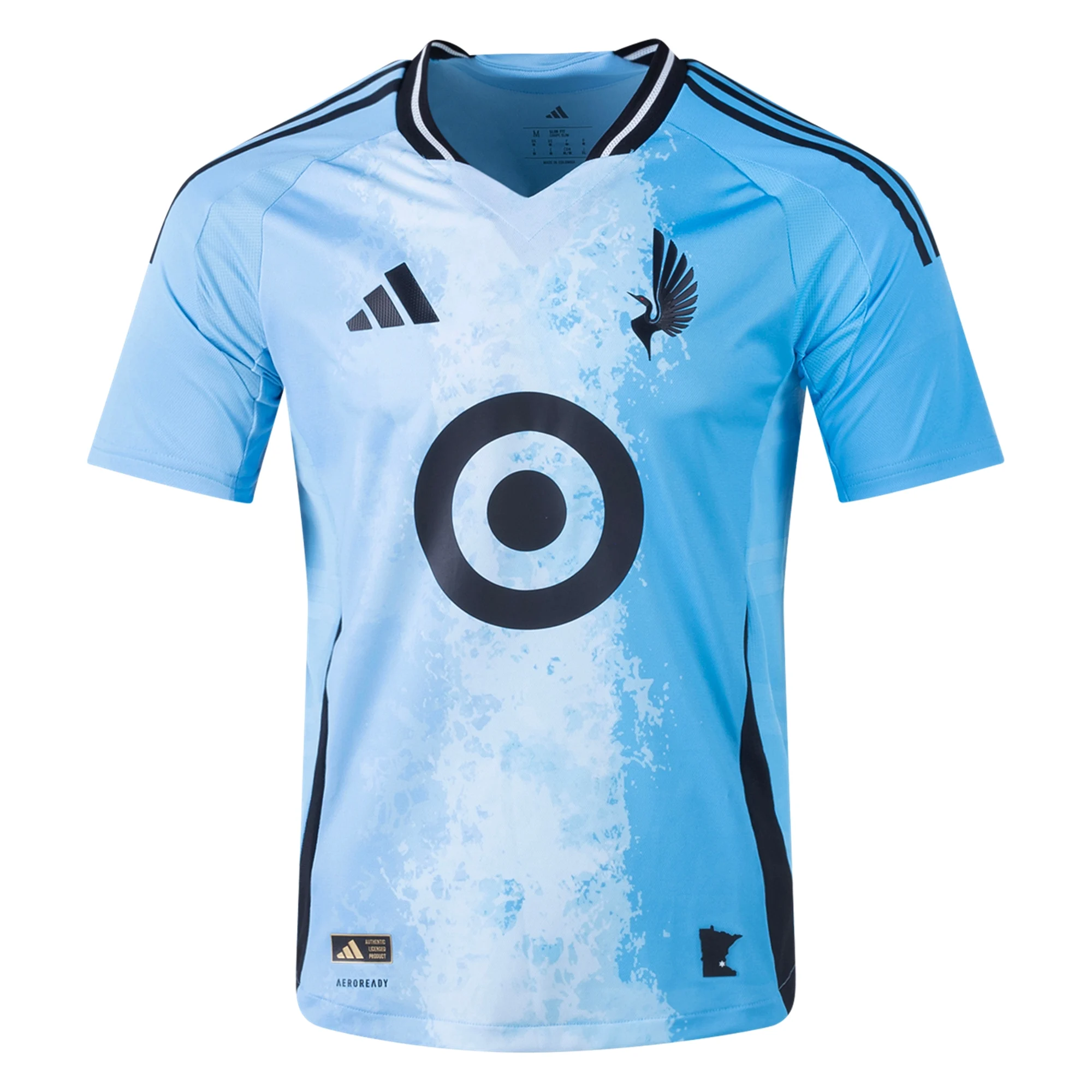adidas Minnesota United Authentic Carlos Harvey Away Jersey 25/26 (Zenith Blue)
