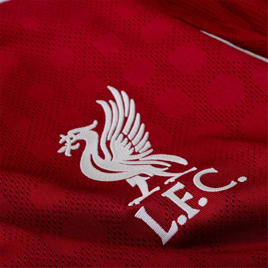 adidas Men's Liverpool FC Authentic Home Jersey 25/26 (Strawberry Red)