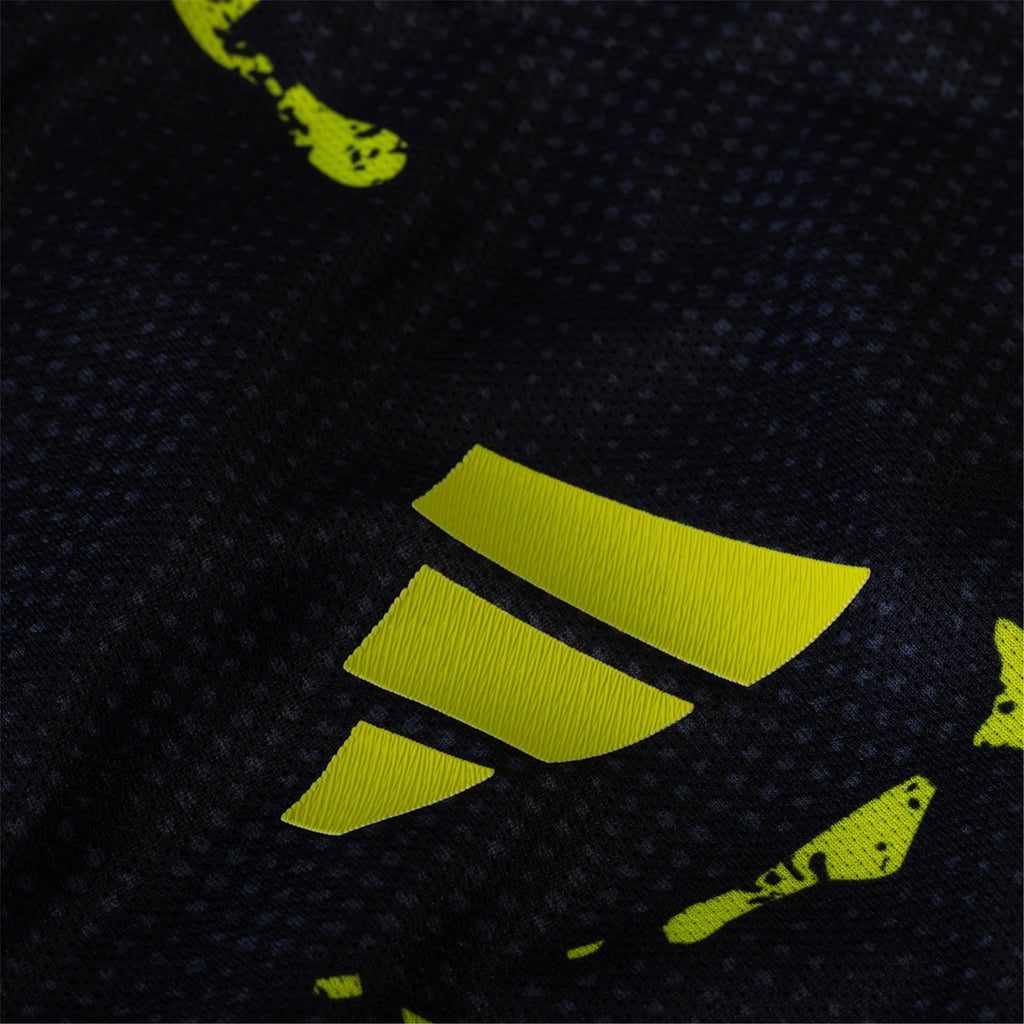 adidas Taha Habroune Columbus Crew Authentic Away Jersey w/ MLS Patches 25/26 (Black/Yellow)