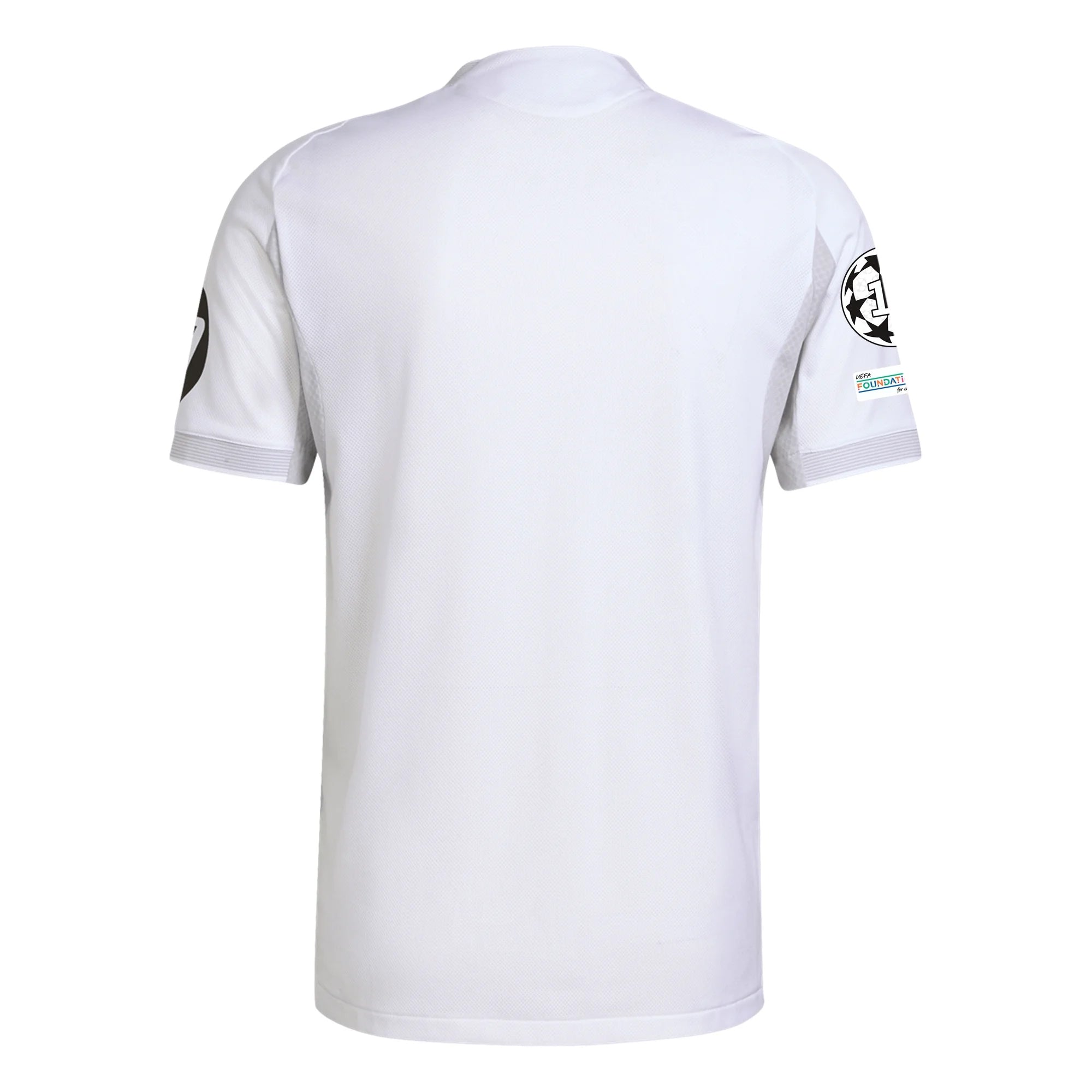 adidas Real Madrid Authentic Home Jersey 25/26 w/ Champions League Patches (White)