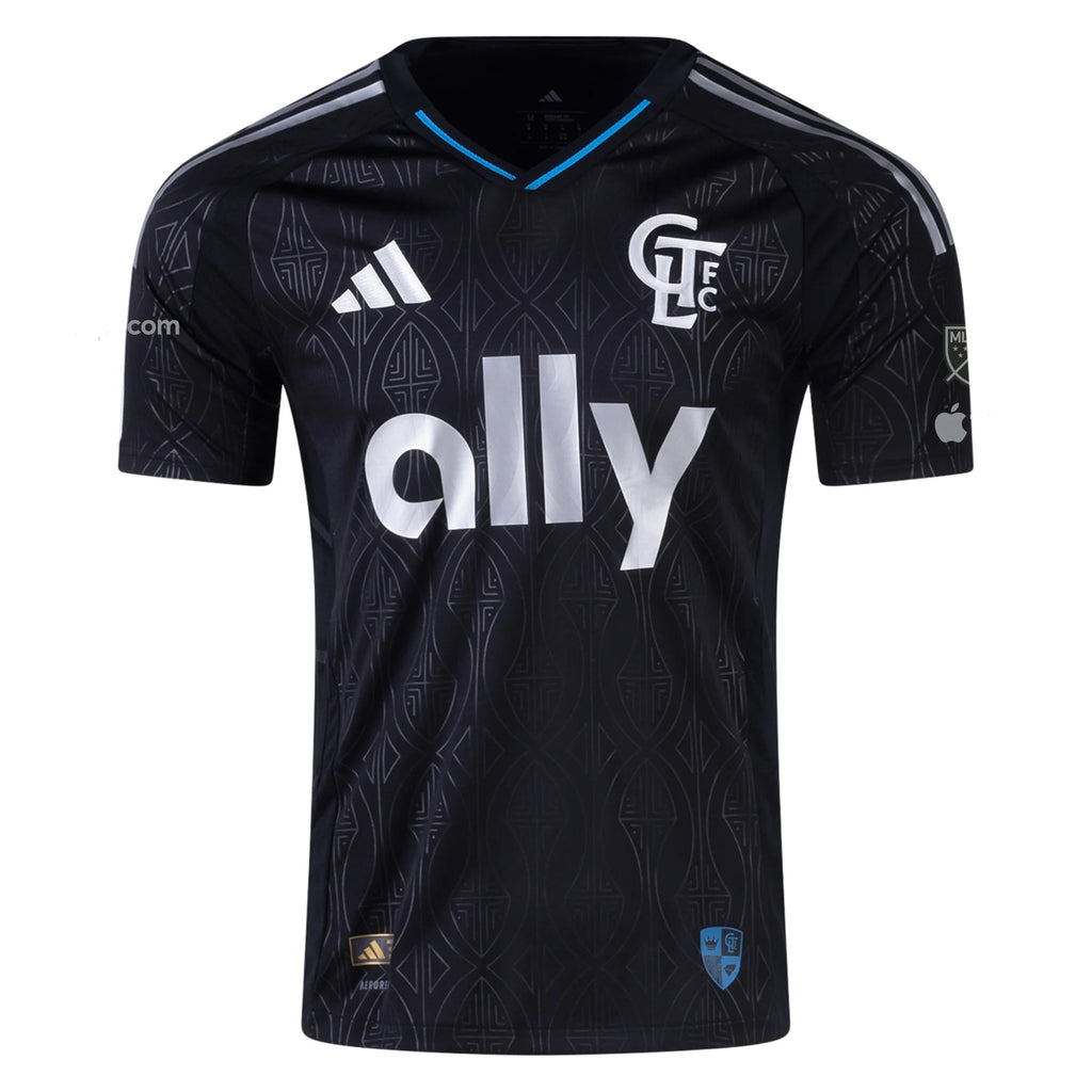 adidas Pep Biel Charlotte FC Authentic Away Jersey 25/26 (Black)