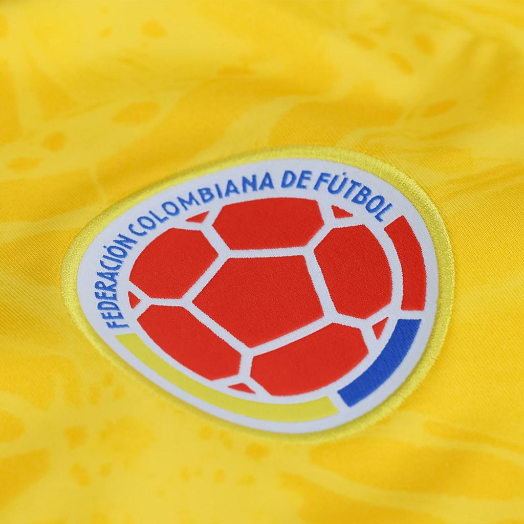 adidas Men's Duran Colombia 2026 Home Jersey (Impact Yellow)
