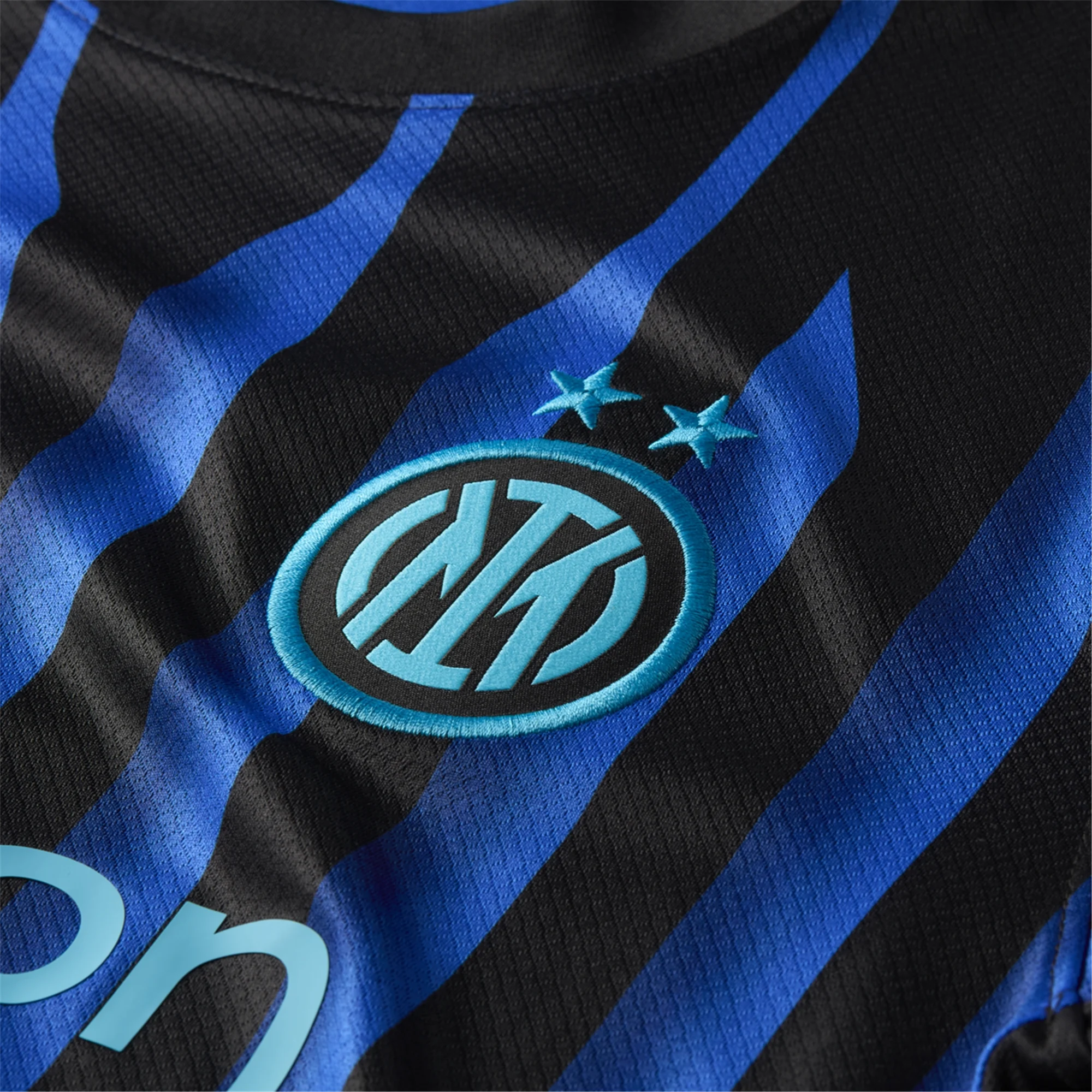 Nike Inter Milan Lautaro Martinez Home Jersey w/ Club World Cup Patch 25/26 (Lyon Blue/Black/Chlorine Blue)