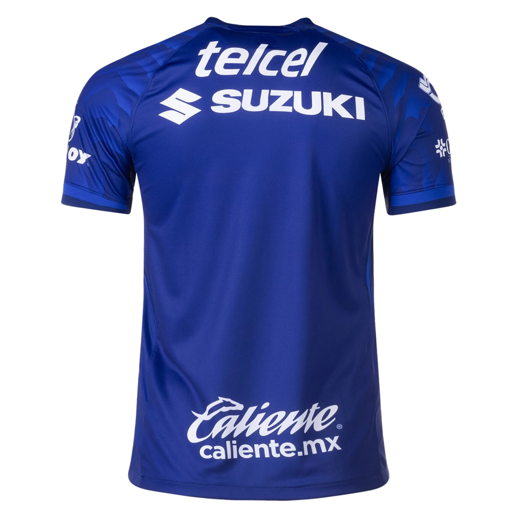 Nike Pumas UNAM 25/26 Away Jersey (Deep Royal Blue/Club Gold)