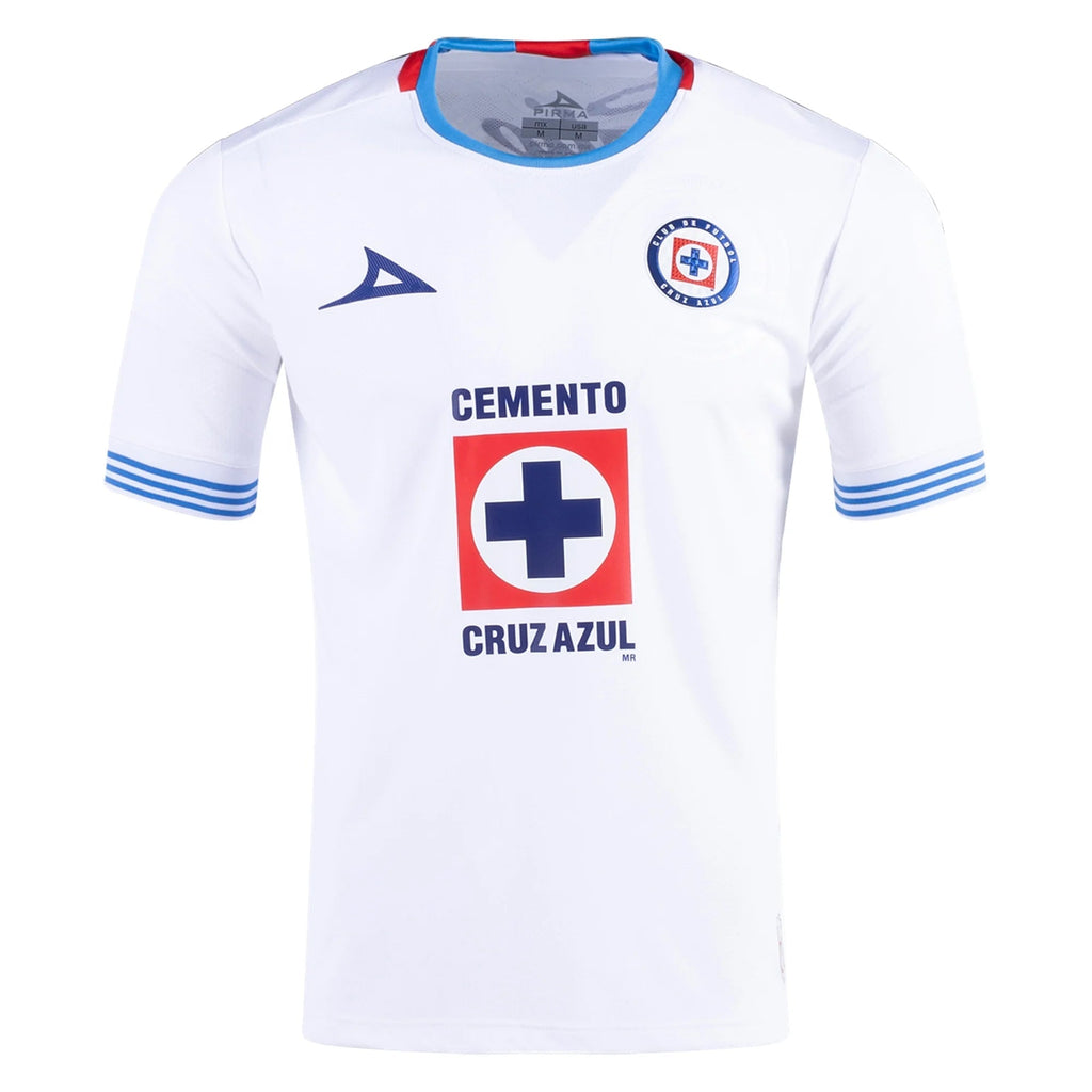 Pirma Carlos Rodriguez Cruz Azul Away Jersey 24/25 (White/Blue)