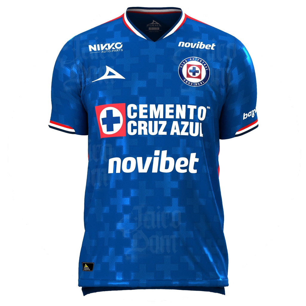 Pirma Men's Jeremy Márquez Cruz Azul Home Jersey 25/26 (Blue)