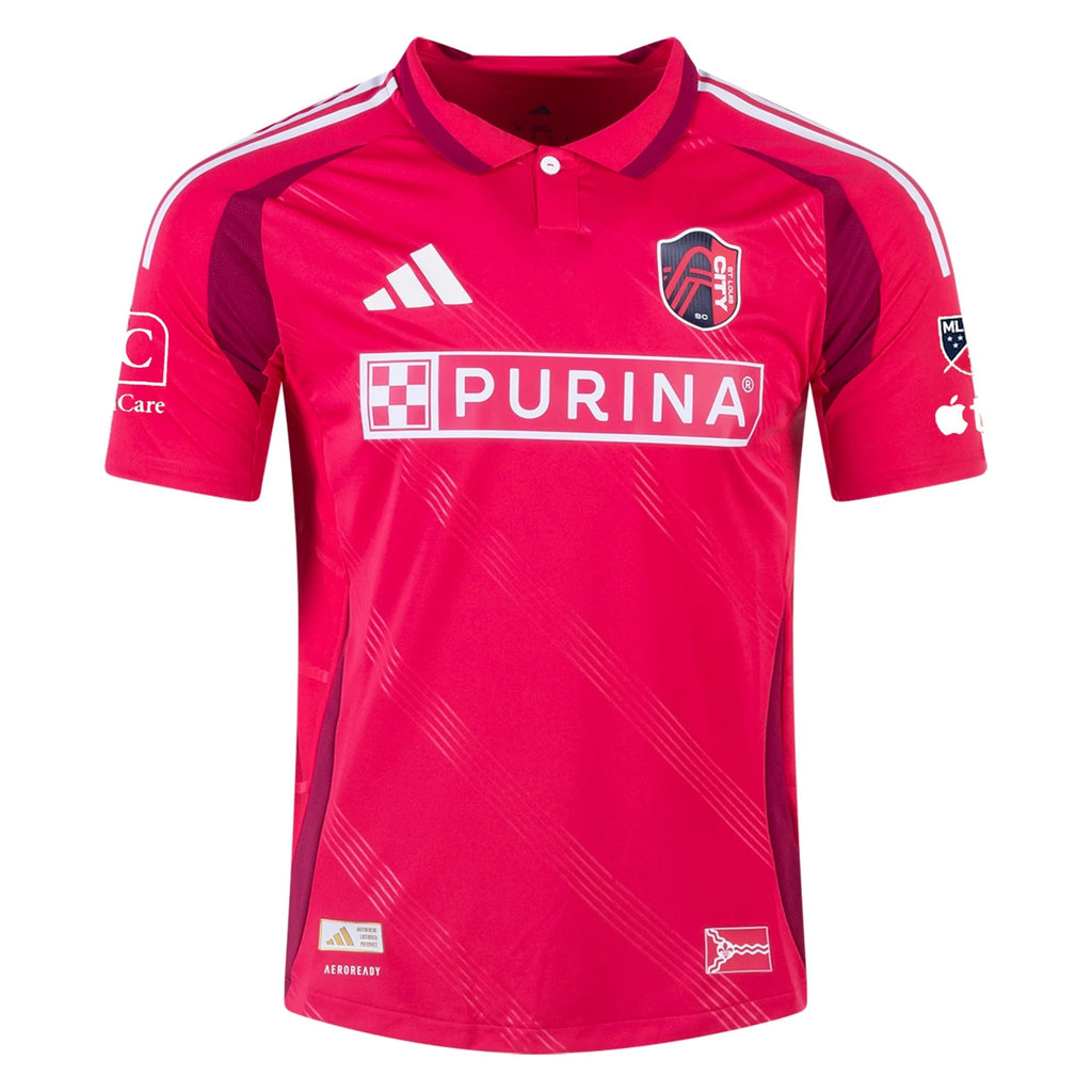 adidas Jayden Reid St. Louis FC Authentic Home Jersey 25/26 (Power Pink)