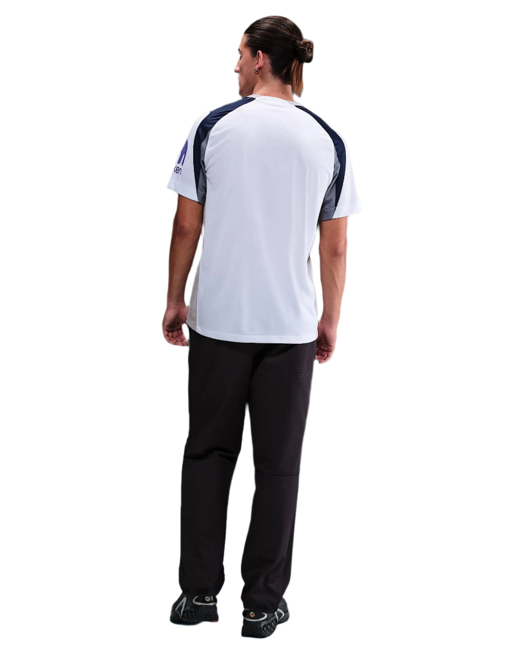 Nike Romero Tottenham Hotspurs Home Jersey w/ EPL + No Room For Racism Patch 25/26 (White/Iron/Binary Blue)
