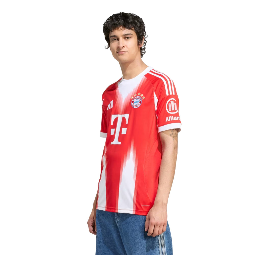 adidas Bayern Munich Ito Home Jersey w/ Champions League Patches 25/26 (Red)