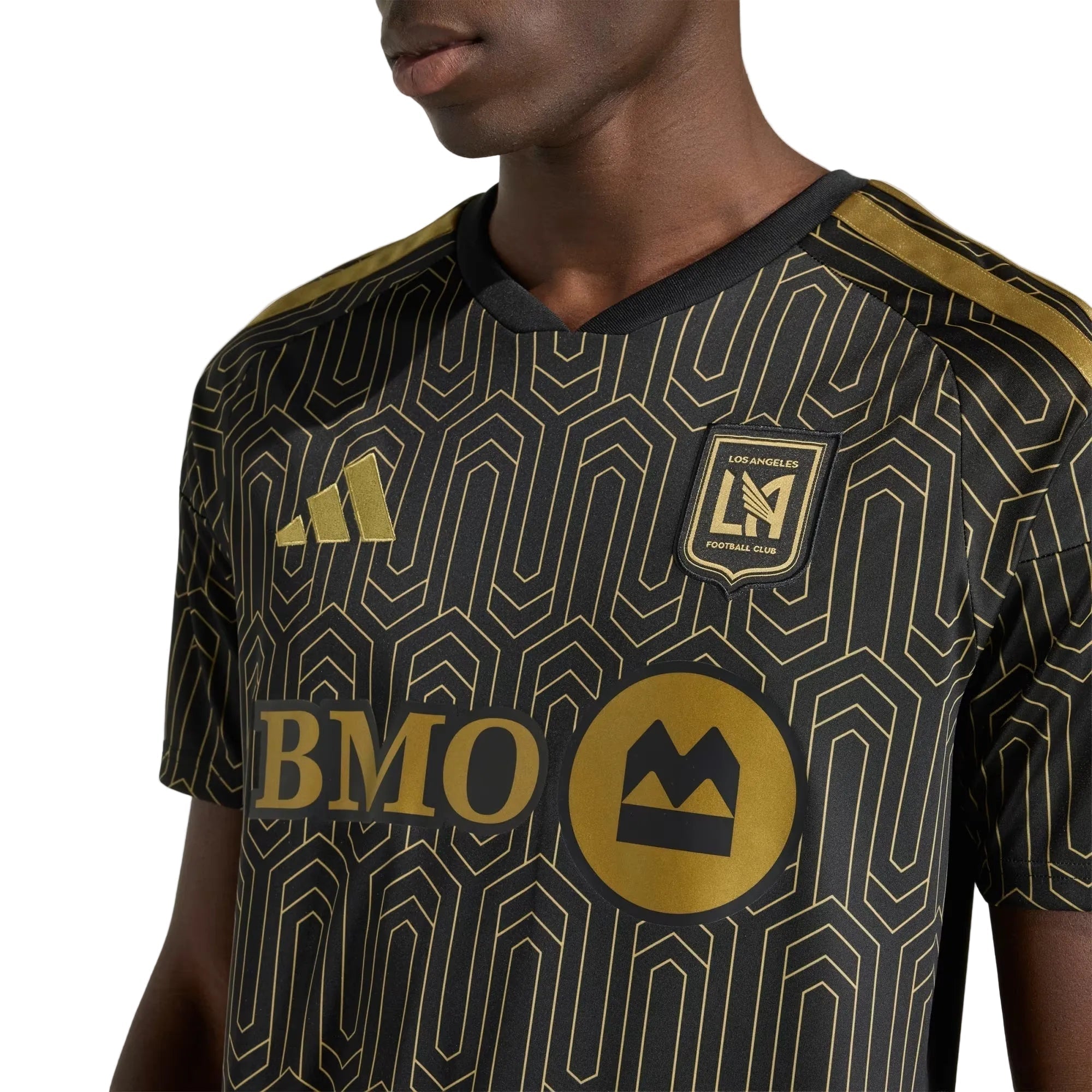 adidas Men's Dellavalle LAFC Stadium Home Jersey 26/27 (Black/Gold)