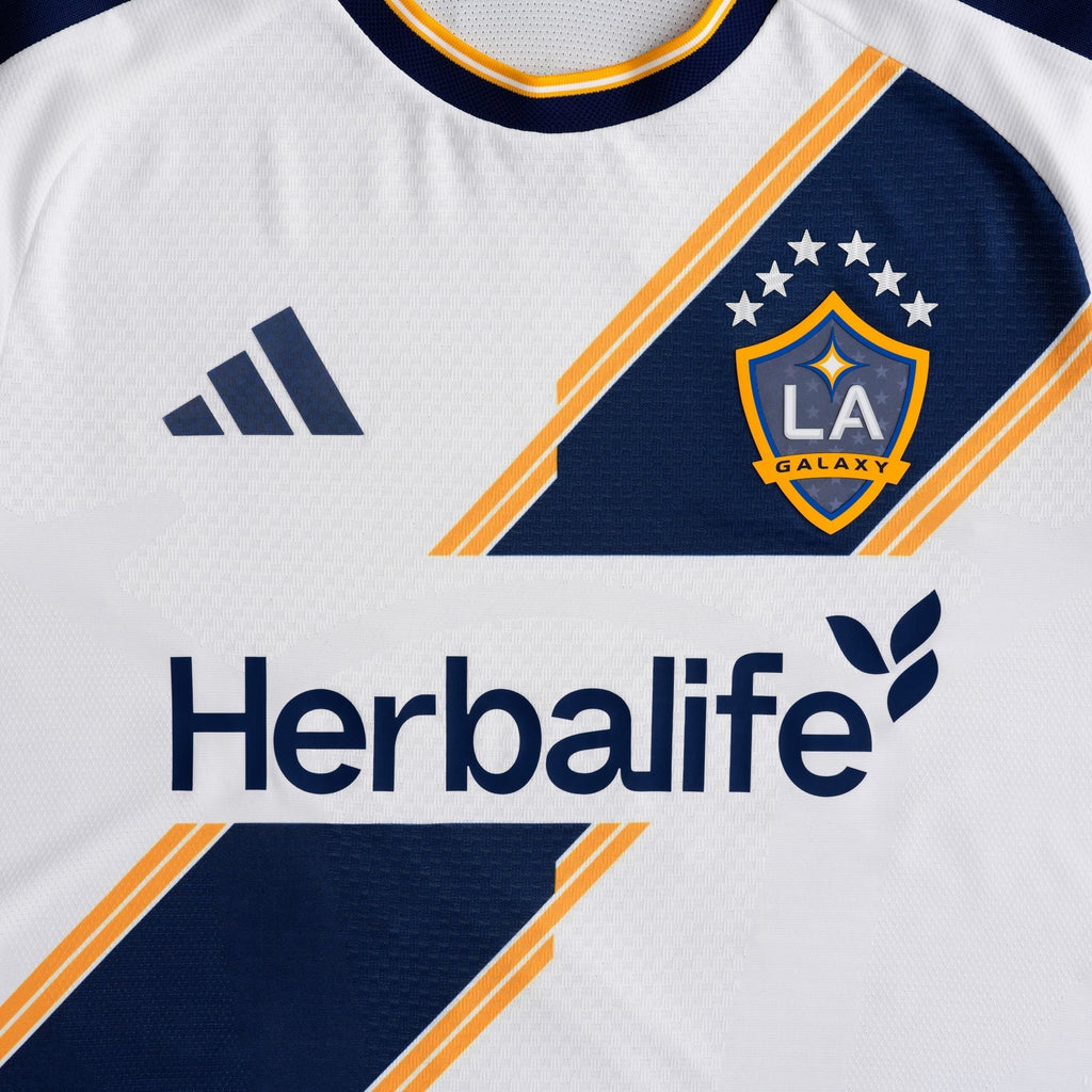 adidas Men's Riqui Puig LA Galaxy Authentic Match Home Jersey 26/27 (White)