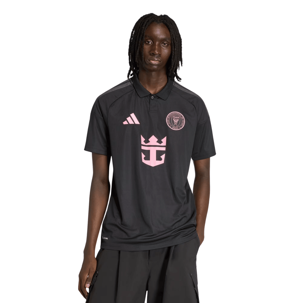 adidas Men's Fray Inter Miami CF 26/27 Away Jersey (Black/Pink)