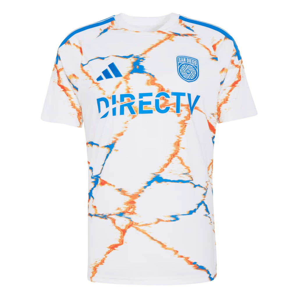 adidas Men's Valakari San Diego FC 26/27 Away Stadium Jersey (White)