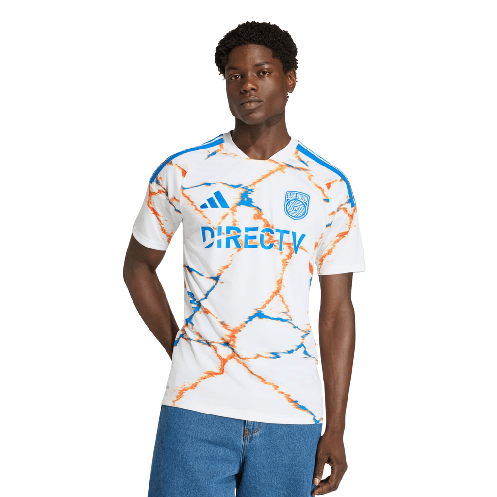 adidas Men's Verhoeven San Diego FC 26/27 Away Stadium Jersey (White)