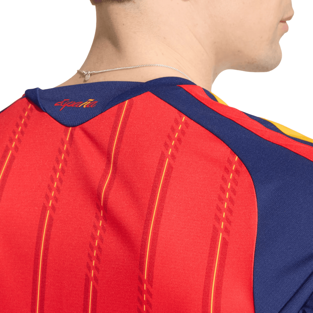 adidas Men's Laporte Spain World Cup Home Jersey 2026 (Vivid Red)