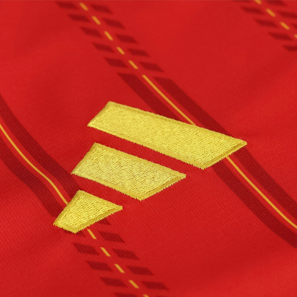 adidas Men's Lamine Yamal Spain World Cup Home Jersey 2026 (Vivid Red)