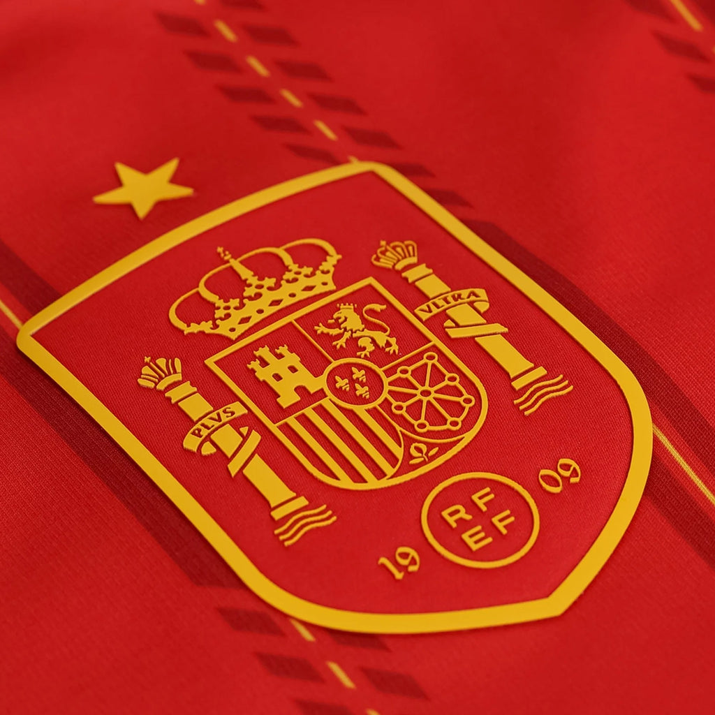 adidas Men's Raya Spain World Cup Home Jersey 2026 (Vivid Red)