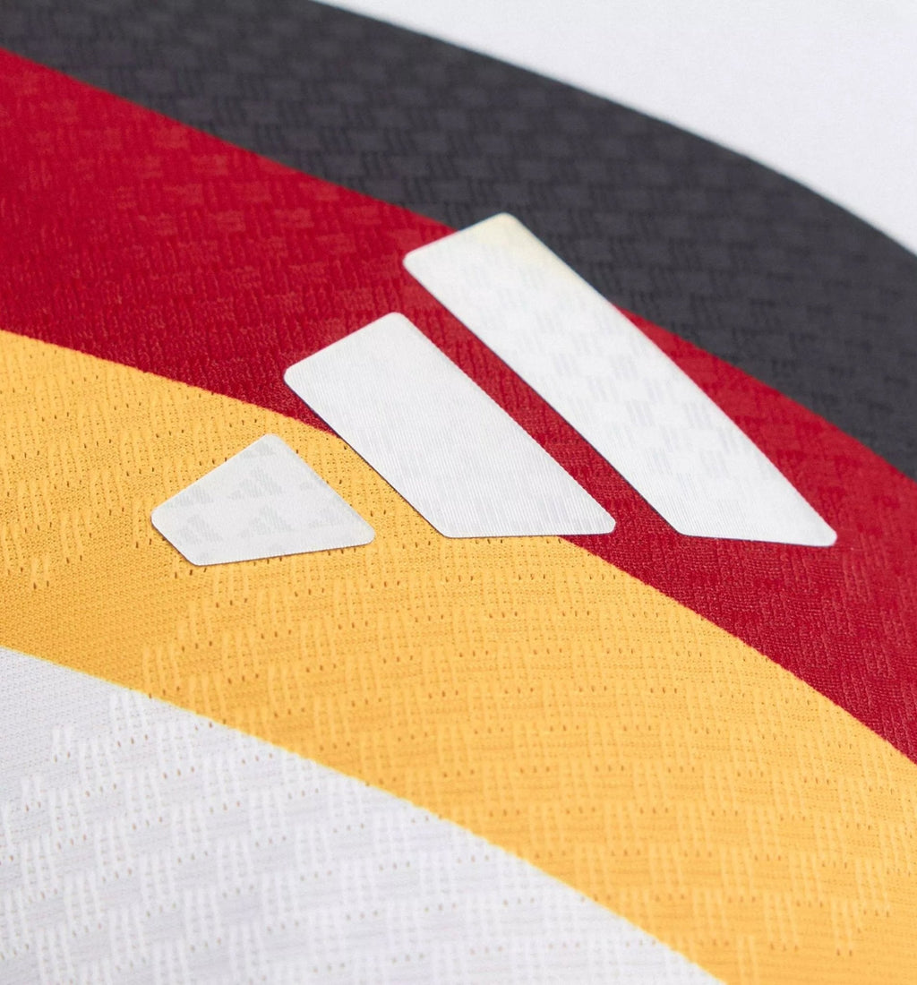 adidas Men's Henrichs Germany Authentic Home World Cup Jersey 2026 (White/Black)