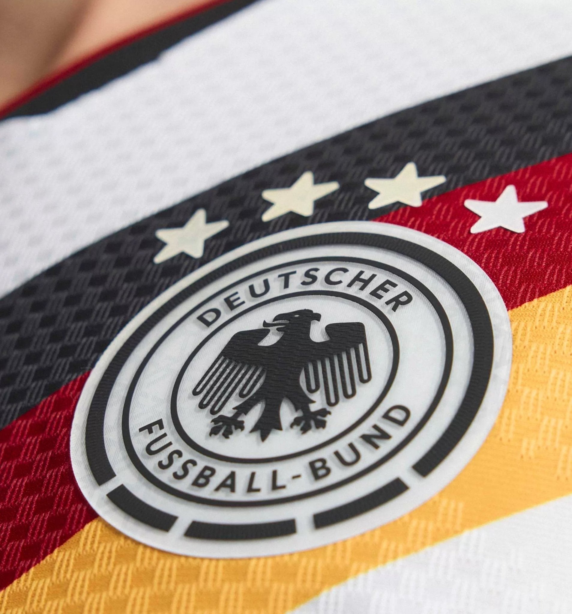 adidas Men's Musiala Germany Authentic Home World Cup Jersey 2026 (White/Black)