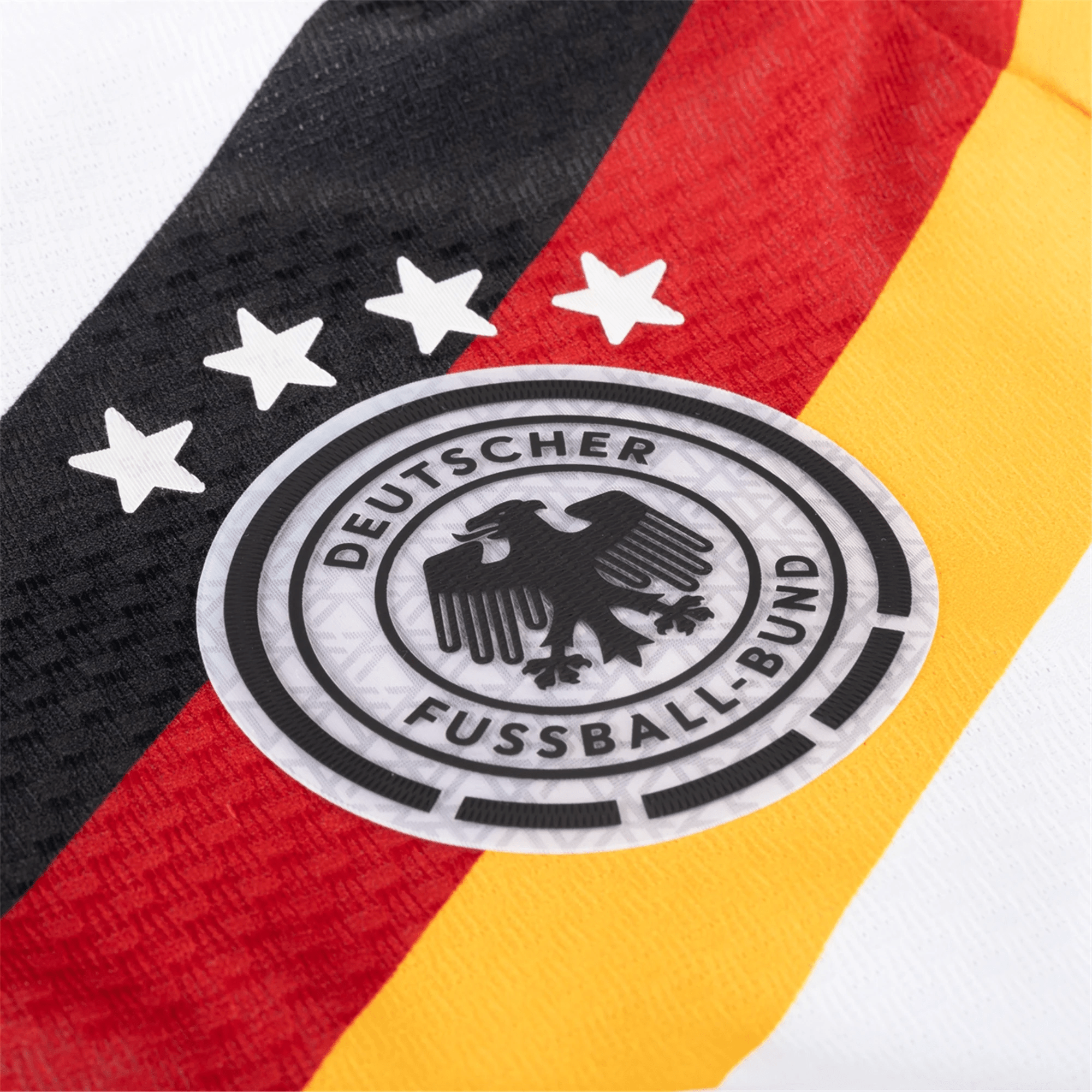adidas Men's Mittelstadt Germany Authentic Home World Cup Jersey 2026 (White/Black)