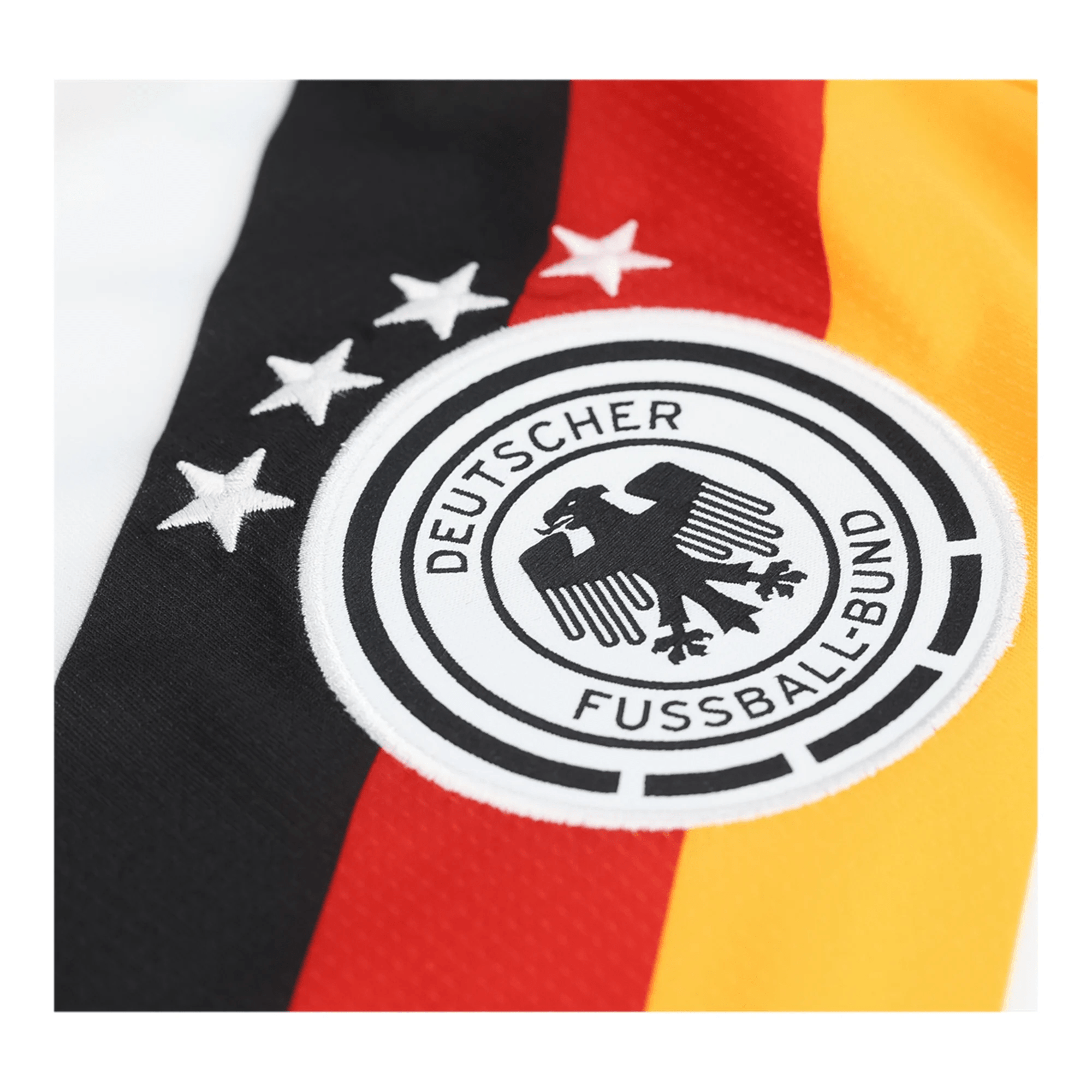 adidas Men's Pavlovic Germany Home World Cup Jersey 2026 (White/Black)