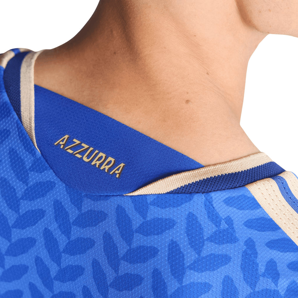 adidas Men's Rovella Italy 2026 Authentic Home Jersey (Bold Blue)