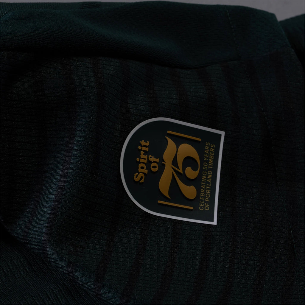 adidas Claudio Bravo Portland Timbers Authentic Home Jersey w/ MLS & Apple Patch 25/26 (Green/Gold)