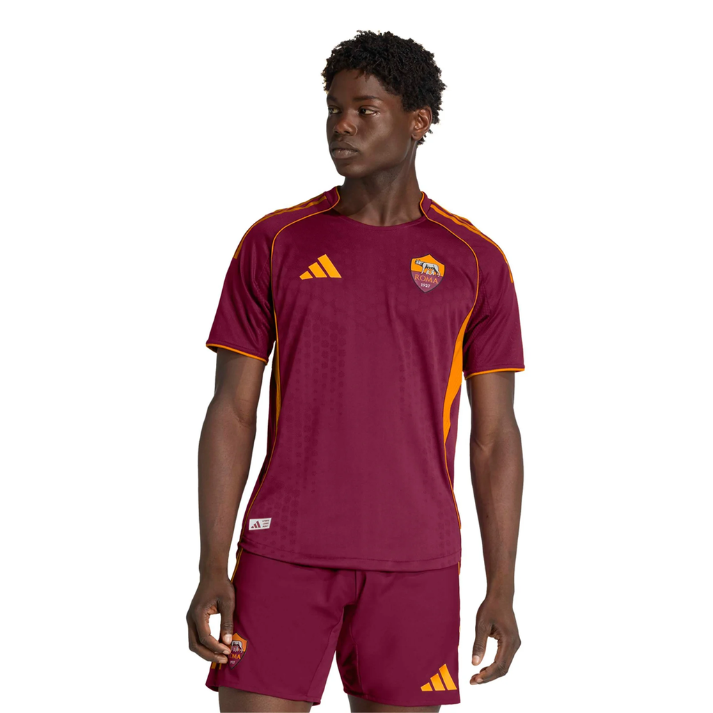 adidas Roma Authentic Konstantinos Tsimikas Home Jersey w/ Serie A Patch 25/26 (Burgundy)
