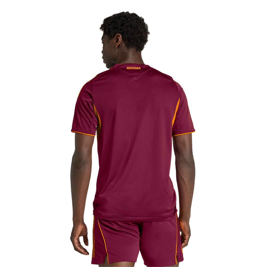 adidas Roma Authentic Buba Sangaré Home Jersey w/ Europa League Patches 25/26 (Burgundy)