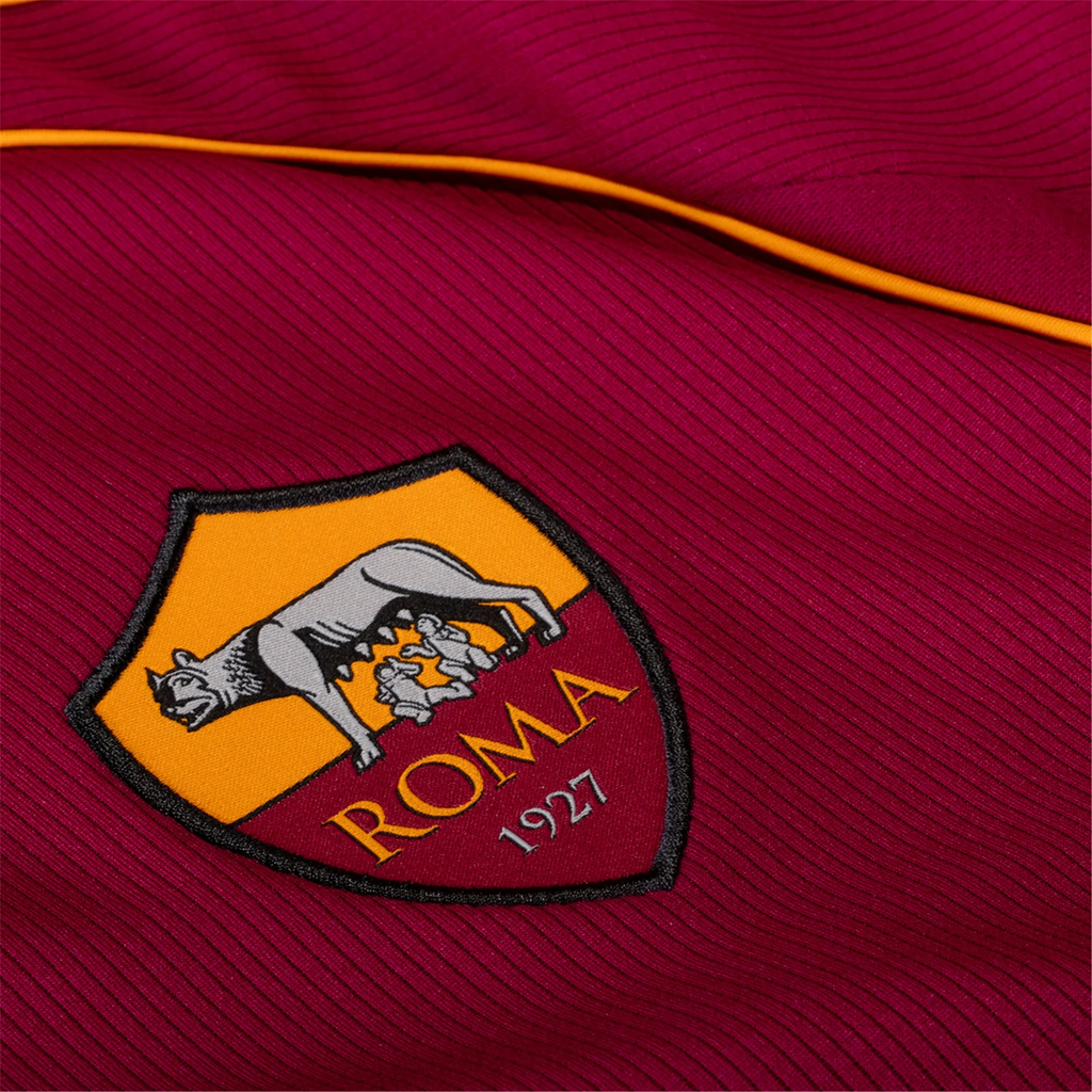 adidas Men's Roma Devyne Rensch Home Jersey w/ Serie A Patch 25/26 (Burgundy)