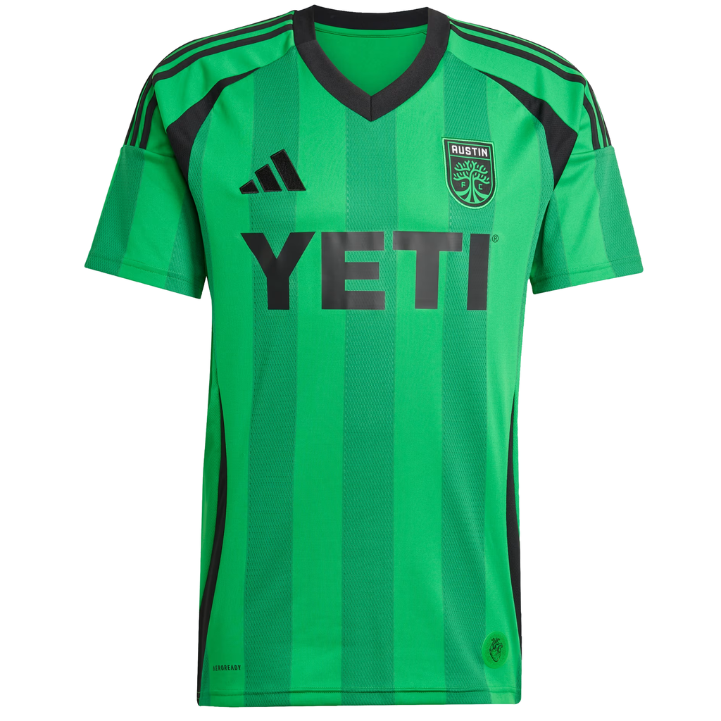 adidas Austin FC Riley Thomas Home Jersey 25/26 (Real Green)