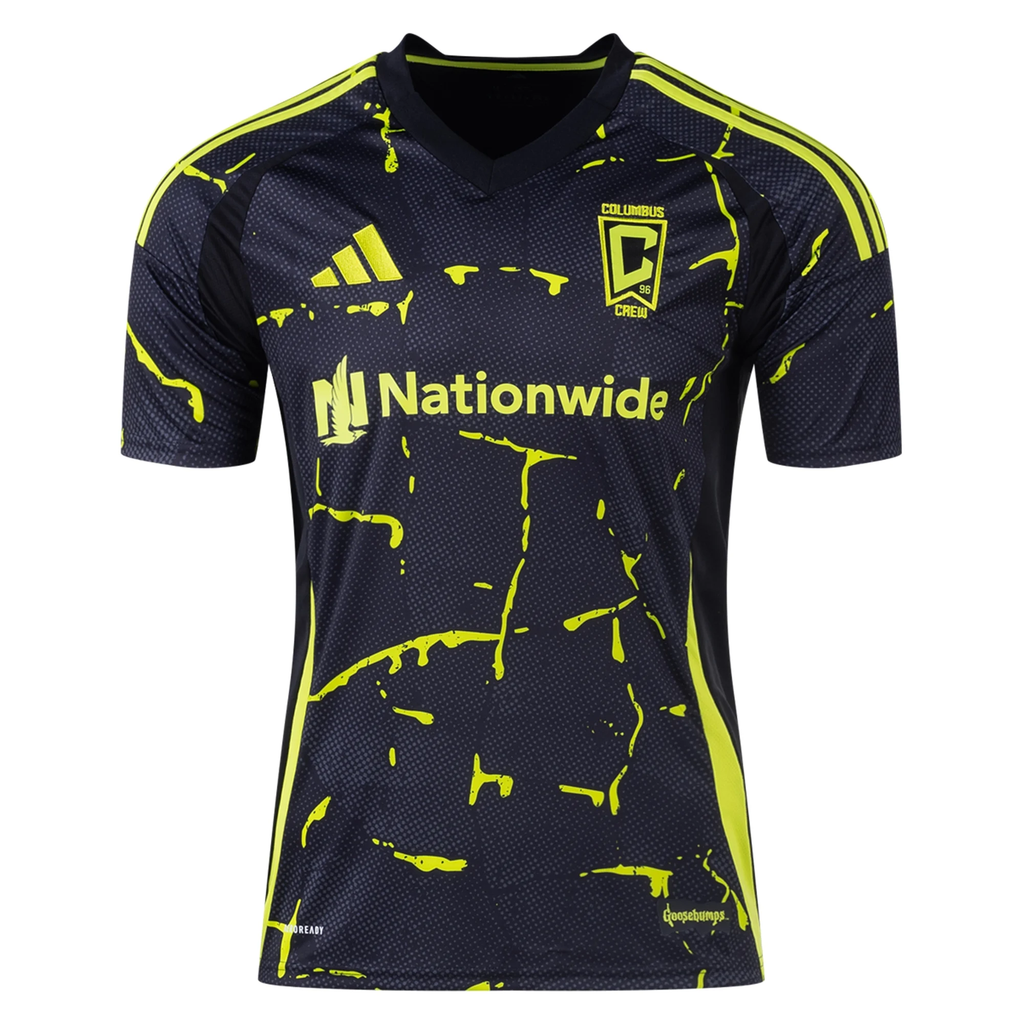 adidas Columbus Crew Aziel Jackson Away Jersey 25/26 (Black/Yellow)