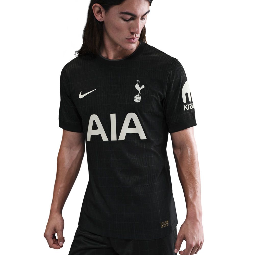 Nike Bentancur Tottenham Hotspur Authentic Away Jersey 25/26 w/ EPL Patch (Black/Iron)