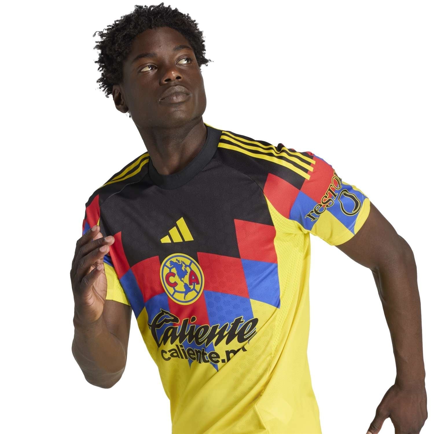 adidas Fidalgo Men's Club America 25/26 Authentic Home Jersey (Yellow)
