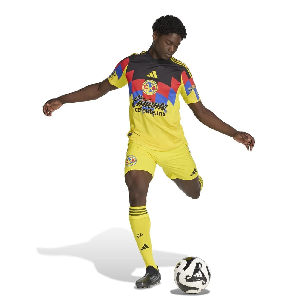 adidas R. Orquin Men's Club America 25/26 Authentic Home Jersey (Yellow)