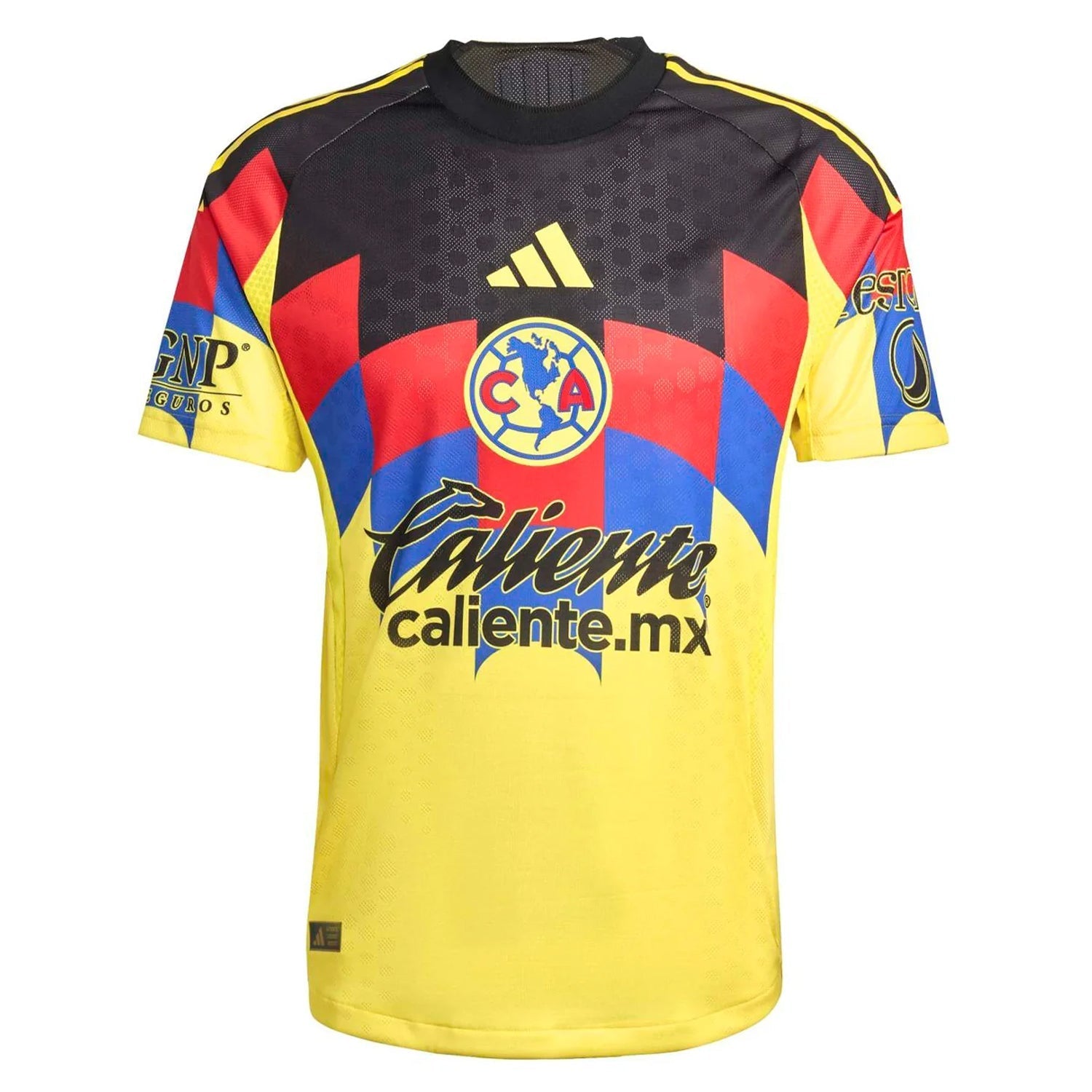 adidas Araujo Men's Club America 25/26 Authentic Home Jersey (Yellow)