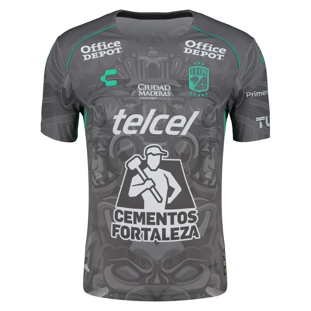 Charly Salvador Reyes Third Jersey 24/25 (Grey/Green)