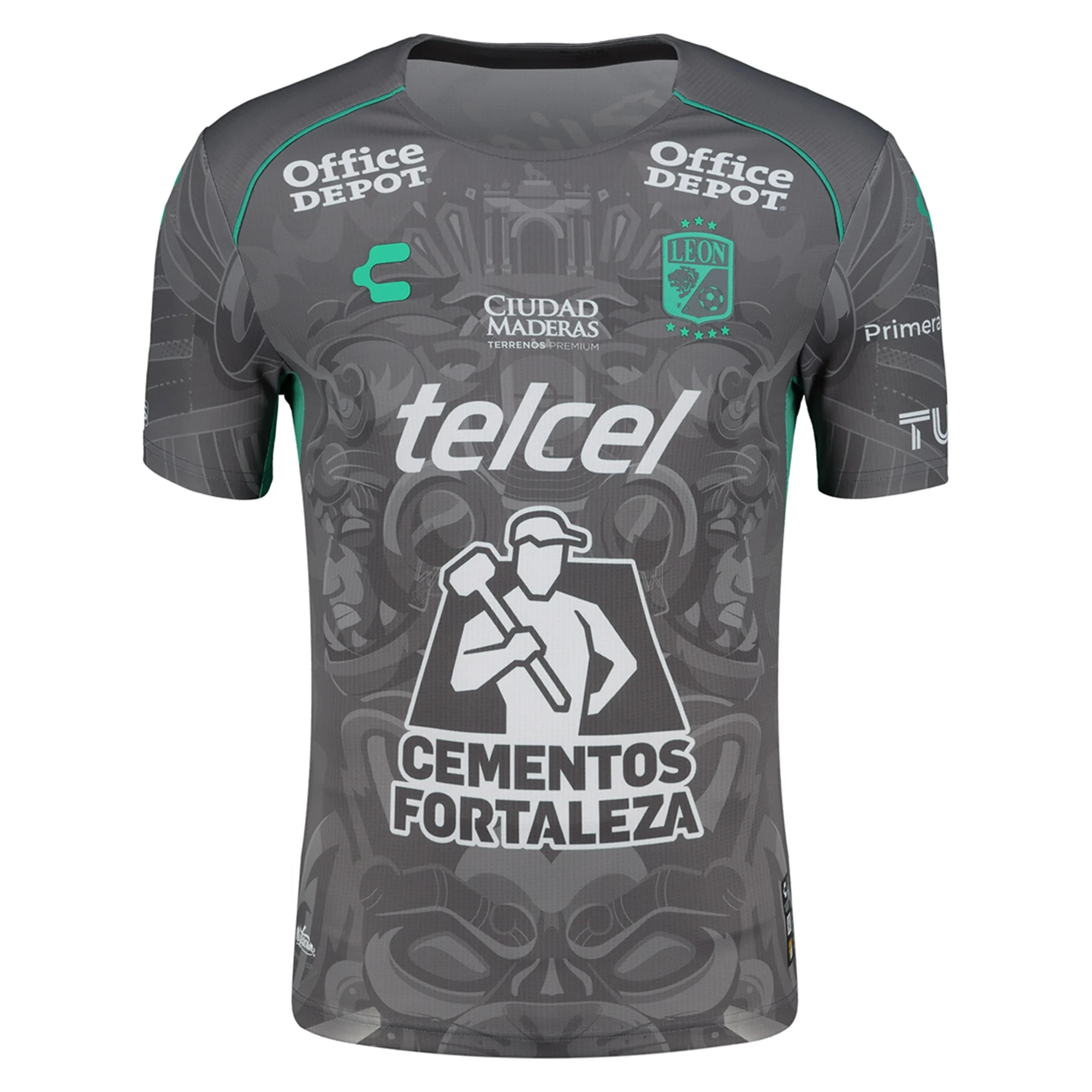 Charly Nicolas Fonseca Leon Third Jersey 24/25 (Grey/Green)