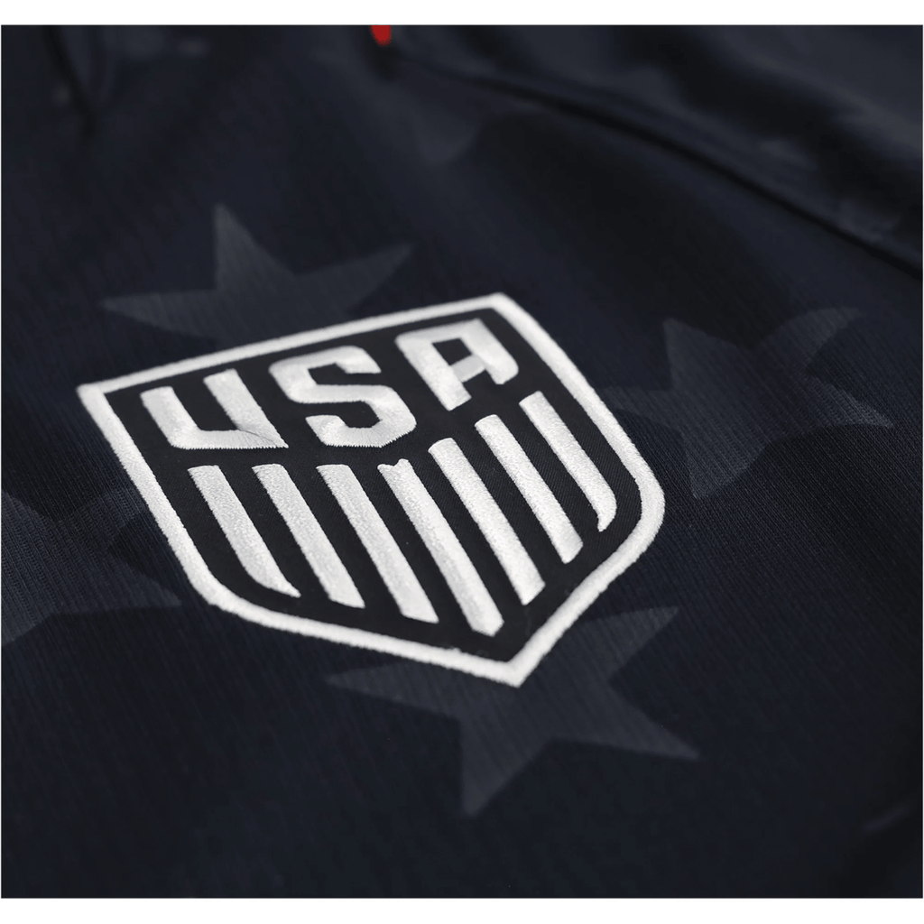 Nike Mens Schulte United States Away Stadium Jersey 2026 (Dark Obsidian/Pure Platinum)