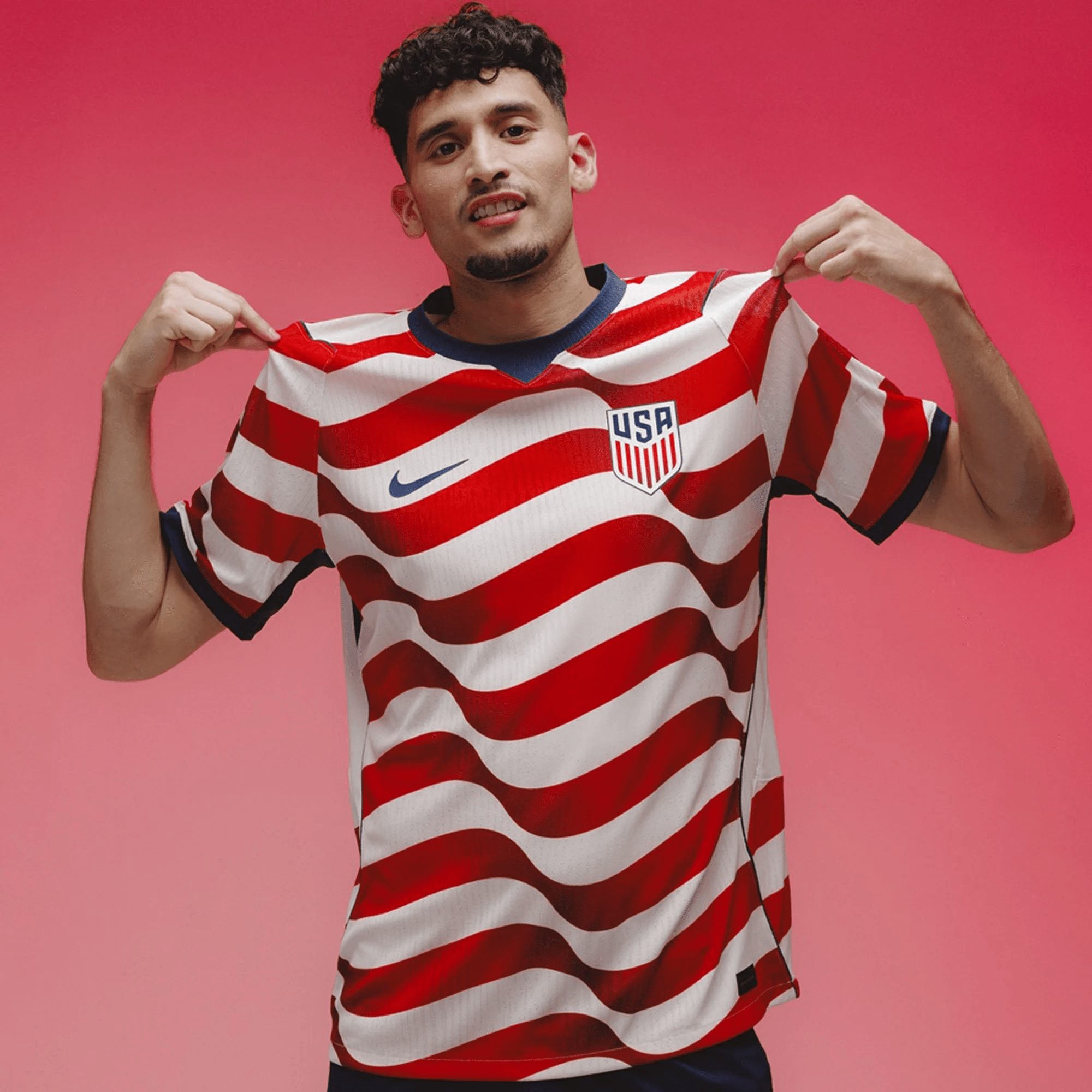 Nike Mens Luna United States Match Authentic Home Jersey 2026 (Sail/Midnight Navy)