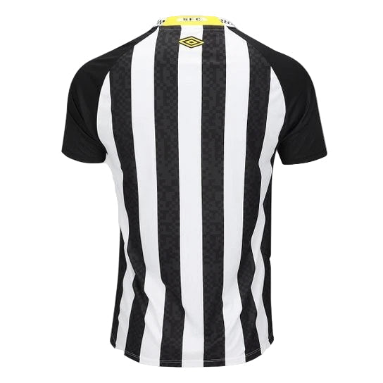 Umbro Men's Santos FC Away Jersey 25/26 (Black/White)